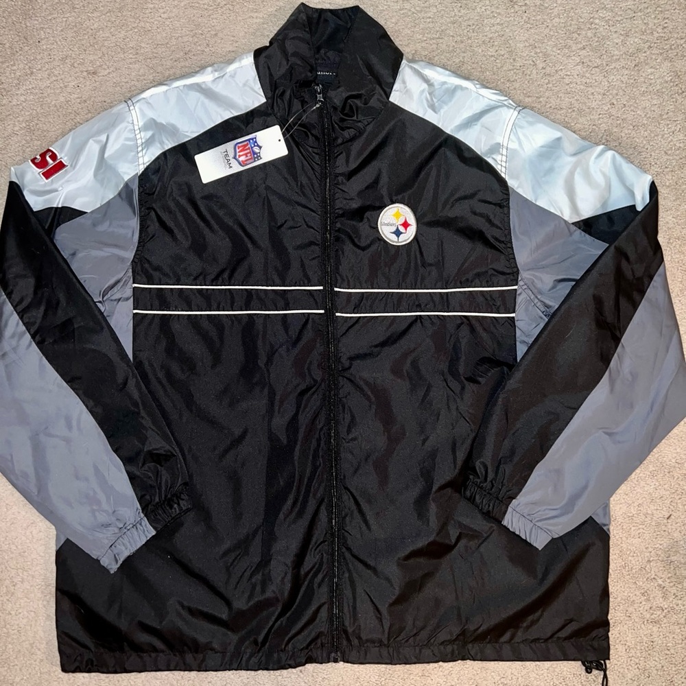 Dunbrooke Sports Illustrated Pittsburgh Steelers Windbreaker